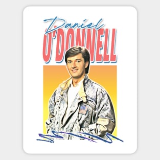 Sexy Daniel O'Donnell / Retro 80s Fan Gift Design Sticker